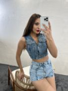 6317 KOT BLUZ-MAVİ resmi